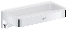 GROHE 41107000 - Mensola per doccia START CUBE 20 cm, cromo lucido