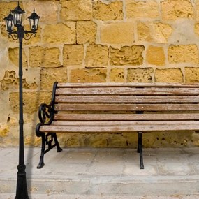 Lampada da esterno 3xE27/20W/230V IP43 2,58 m nero