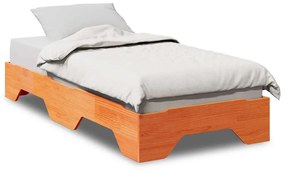 Giroletto Senza Materasso İmpilabile Marrone Cera 80x200 Cm /