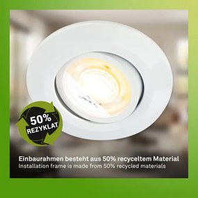 Briloner 7586036 - SET 3x LED plafoniera per controsoffitto KLIRA 1xLED/4,9W/230V IP23 bianco