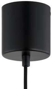 Argon 8868 - Lampada a sospensione su cavo BOLTON LED/12,5W/230V 3000K nera