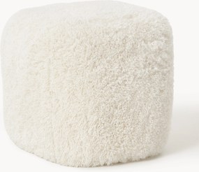 Pouf alto in teddy Wolke