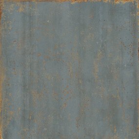 Piastrella da pavimento interno 120 x 120 cm Sp. 8.5 mm rettificato Metal in gres porcellanato verde satinato traffico medio forte (pei 3/5) R10 2.88 mq