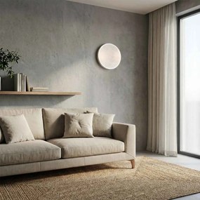 Plafoniera LED 14.5W Tonda Ø450mm Luna Piena in Gesso