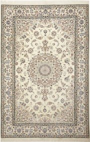 Nain Tappeto 140x210 Beige (Iran) Annodato A Mano