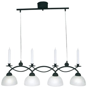 Cottex T454 - Lampada a sospensione con cavo FLORENS 4xE14/40W/230V