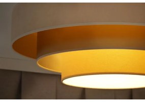 Duolla - Plafoniera LED LUNETA LED/26W/230V diametro 60 cm 4000K color crema/oro