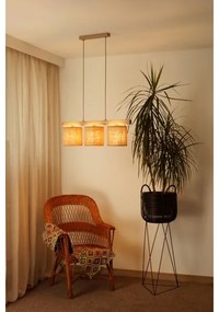 Brilagi - Lampadario a sospensione con filo FOREST 3xE27/15W/230V pino/marrone