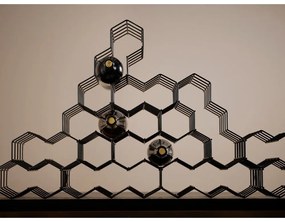 Portabottiglie in metallo numero di bottiglie 5 Rocks - Zone