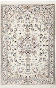 Nain Tappeto persiano 80x130 Beige (Iran) Annodato A Mano