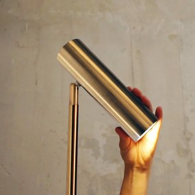 Lampada da terra color bronzo, altezza 150 cm Milan - SULION