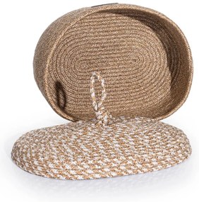 Scatola decorativa in tessuto con coperchio - Mioli Decor