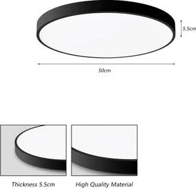 Brilagi - Plafoniera POOL LED/60W/230V 3000/4500/6000K 50 cm