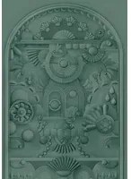 Moooi for Arte Carta da parati panoramica Greenhouse Gathering Arch - Forest Green
