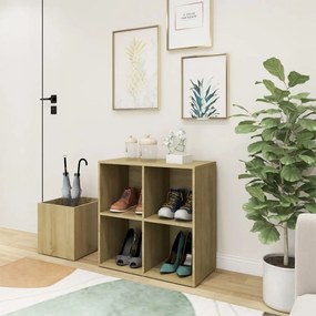 Scarpiera Ingresso Rovere Sonoma 105x35,5x70 Legno Multistrato /