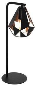 Eglo 43058 - Lampada da tavolo CARLTON 1xE27/60W/230V