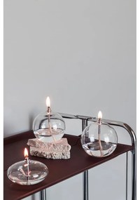 Lampada a olio in vetro (altezza totale 10 cm) Aura – Mette Ditmer Denmark