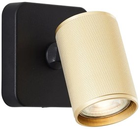 Brilliant - Luce Spot da parete a LED MARTY 1xGU10/5W/230V oro