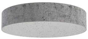 Plafoniera LED Punnet Ø 50 cm grigio IP20 bianco naturale, 4940 lumen LUMICOM