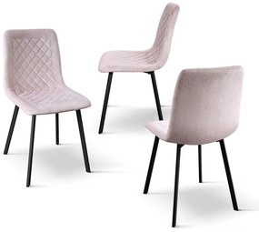 AULENA - sedia di design moderno in velluto
