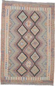 Kilim Tappeto 190 x 130 (Afghanistan) Tessuto A Mano