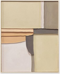 Quadro su tela dipinto a mano Apricot