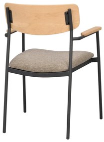 Sedie da pranzo in colore beige-naturale in set da 2 Maymont - Rowico