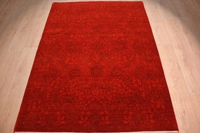 Persian Tappeto 140x200 (Indian) Annodato A Mano