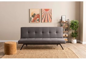 Divano letto 2 posti BAKU grigio