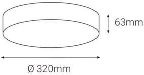 LED2 - Lampada LED da esterno con sensore DRUM LED/21W/230V IP65 3000K/4000K/6500K