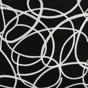 Eglo 420006 - Cuscino decorativo CHEVERY 45x45 cm nero/bianco