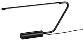 Lampada da tavolo LED nera (altezza totale 33 cm) Olea – Trio Select