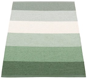 Tappeto da interno/esterno verde/color crema 70x100 cm Molly Woods – Pappelina