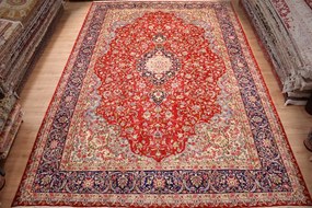 Kerman Tappeto 350 x 510 (Iran) Annodato A Mano