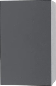 Applique moderna grigio scuro 2 luci IP44 - Baleno