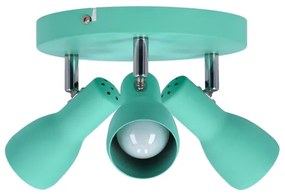 Luce Spot PICARDO 3xE14/40W/230V turchese