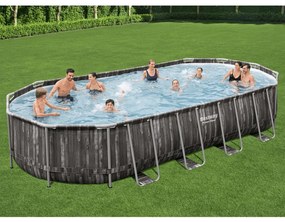 Set Piscina Ovale 7,32x3,66x1,22 M /