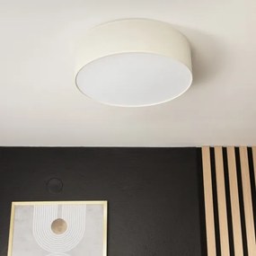 Plafoniera SIRJA DOUBLE 4xE27/15W/230V diametro 45 cm color crema