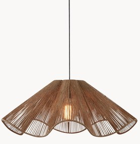 Lampada a sospensione grande in iuta Nami