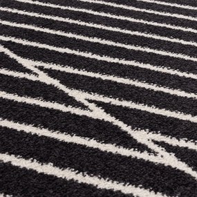 Tappeto bianco e nero 200x290 cm Muse - Asiatic Carpets