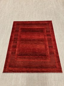 Loribaft Tappeto persiano 160 x 190 Rosso (Iran) Annodato A Mano