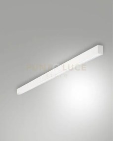 Millet plafoniera bianca a led 3000k 3380lm 23w prismatic ip40 100c...
