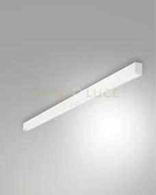 Millet plafoniera bianca a led 3000k 3380lm 23w prismatic ip40 100c...