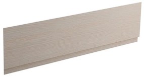 Pannello di rivestimento vasca frontale Amea acrilico rovere sbiancato L 160 x H 70 cm