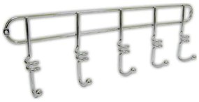 Gancio da parete TWIST 4,3x14,5 cm cromo lucido