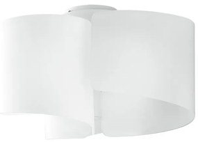 Lampadario Plafoniera Imagine Class Colore Bianco 60W Mis 47 x 28 cm