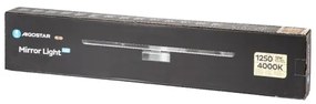 Aigostar - LED illuminazione bagno specchio 12W 230V 4000K 60cm IP44 alluminio