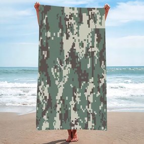 Telo mare con motivo army Larghezza: 100 cm | Lunghezza: 180 cm