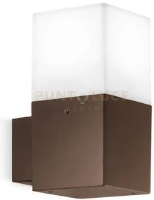 Ges420- applique per esterni ruggine 1 luce attacco e27 ip44