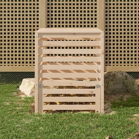 Compostiera 82,5x82,5x99,5 Cm İn Legno Massello Di Pino /